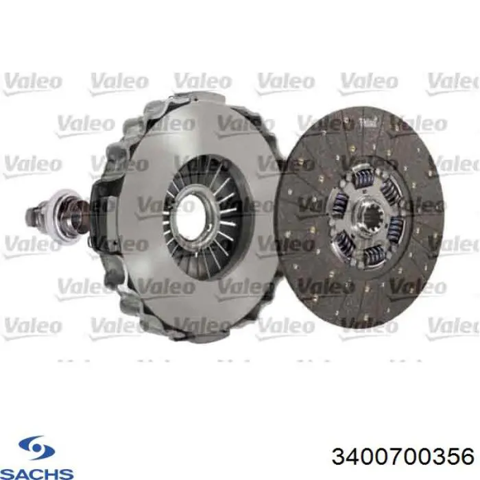3400700356 Sachs Зчеплення в зборі