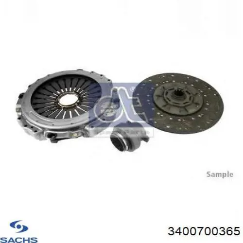 Купити 3400700365 Sachs Комплект зчеплення (диск, корзина, підшипник)