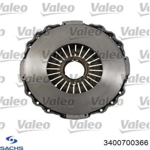 Комплект зчеплення (3 частини) Sachs 3400700366 ціна, від 882.90 USD