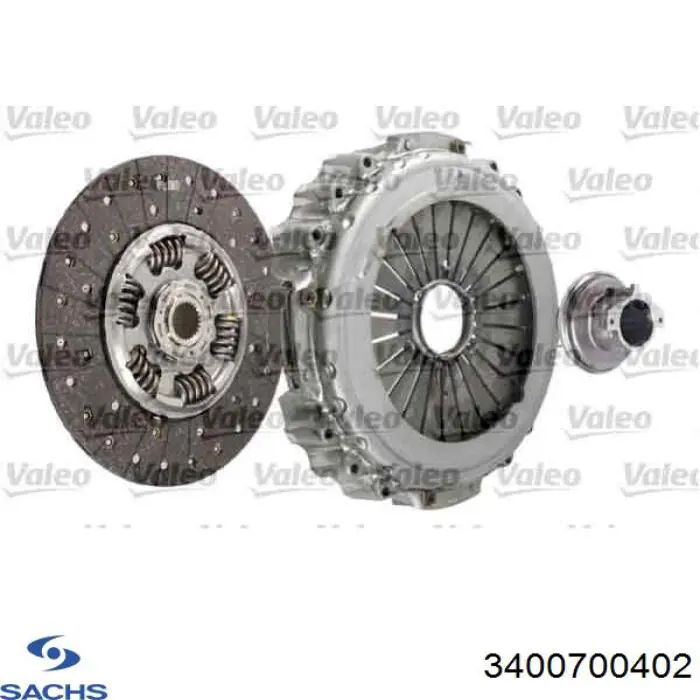 Комплект зчеплення (3 частини) Sachs 3400700402 ціна, від 745.31 USD