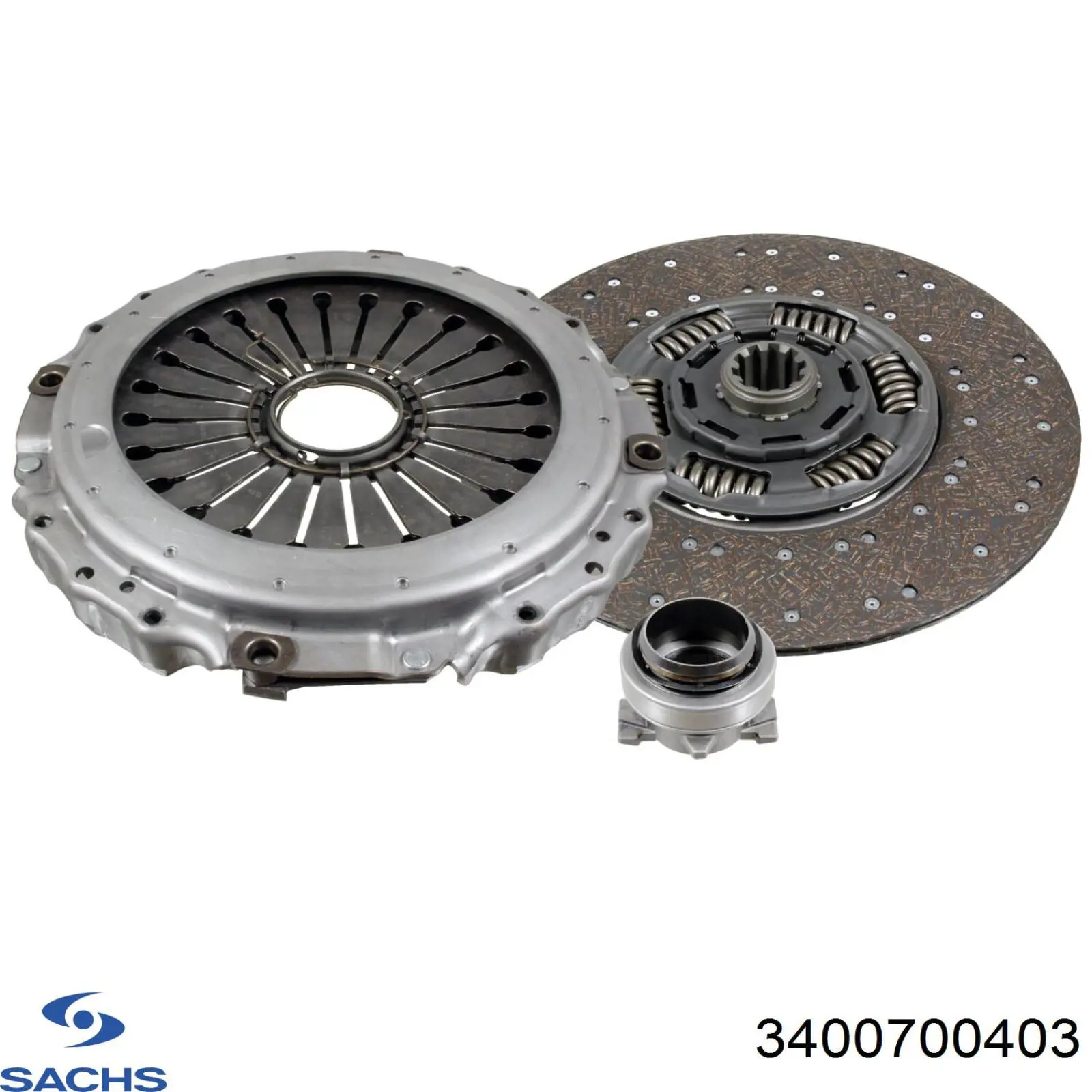 Комплект зчеплення (3 частини) Sachs 3400700403 ціна, від 652.93 USD