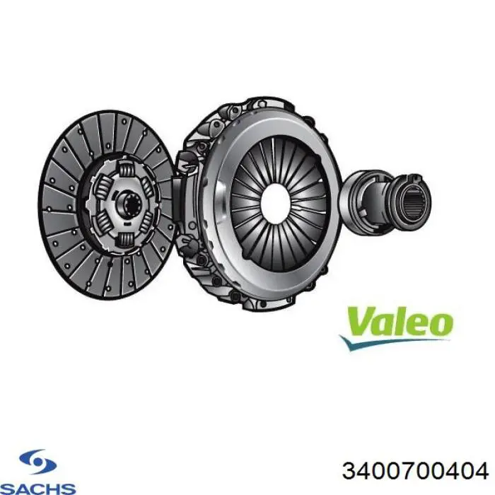 3400700404 Sachs Зчеплення в зборі