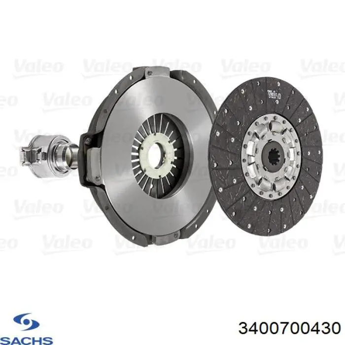 Купити 3400700430 Sachs Комплект зчеплення (диск, корзина, підшипник)