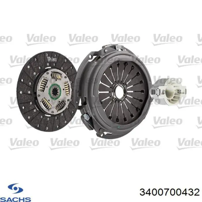 Комплект зчеплення (3 частини) Sachs 3400700432 ціна, від 311.31 USD