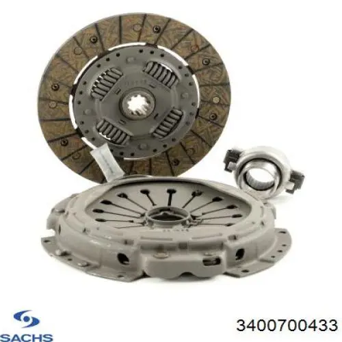 Купити 3400700433 Sachs Комплект зчеплення (диск, корзина, підшипник)