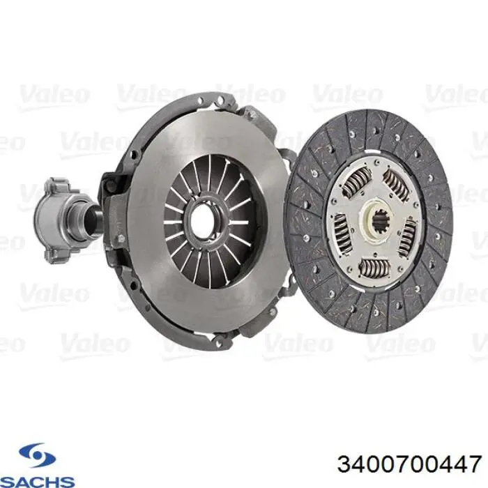 Купити 3400700447 Sachs Комплект зчеплення (диск, корзина, підшипник)