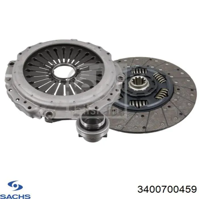 Комплект зчеплення (3 частини) Sachs 3400700459 ціна, від 887.90 USD