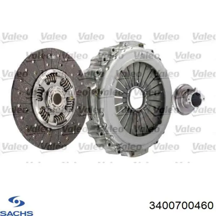 Купити 3400700460 Sachs Комплект зчеплення (диск, корзина, підшипник)