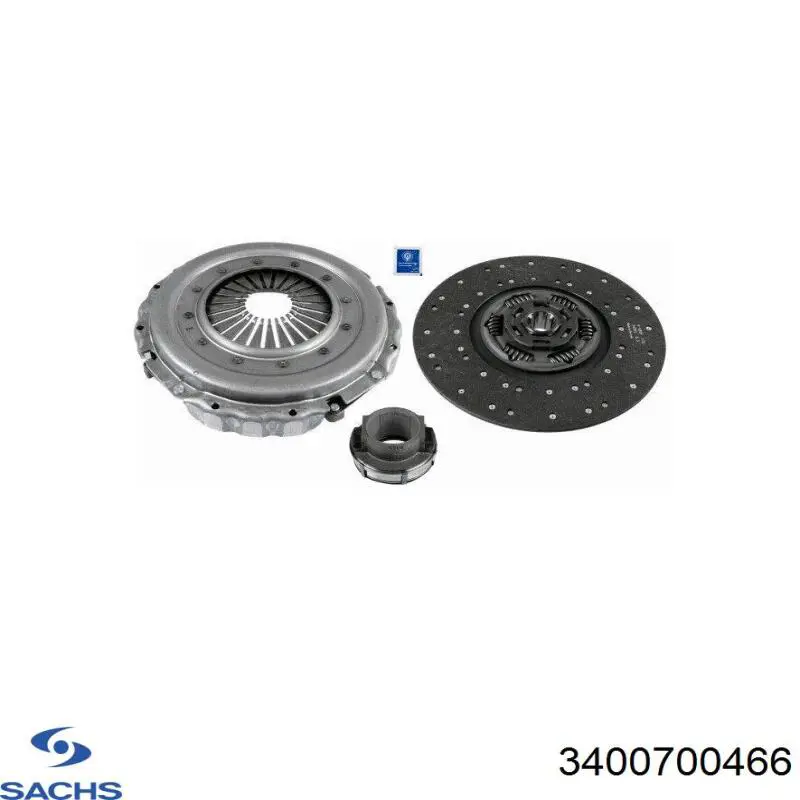 Купити 3400700466 Sachs Комплект зчеплення (диск, корзина, підшипник)