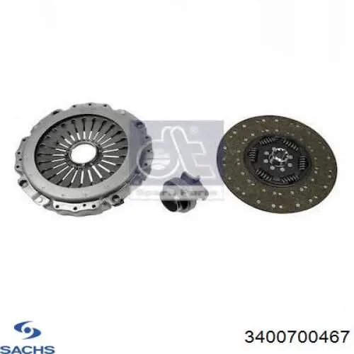 Комплект зчеплення (3 частини) Sachs 3400700467 ціна, від 535.85 USD
