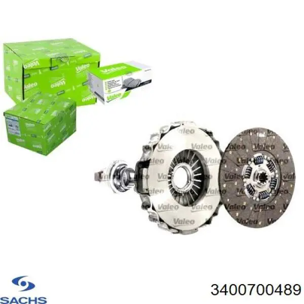 3400700489 Sachs Зчеплення в зборі