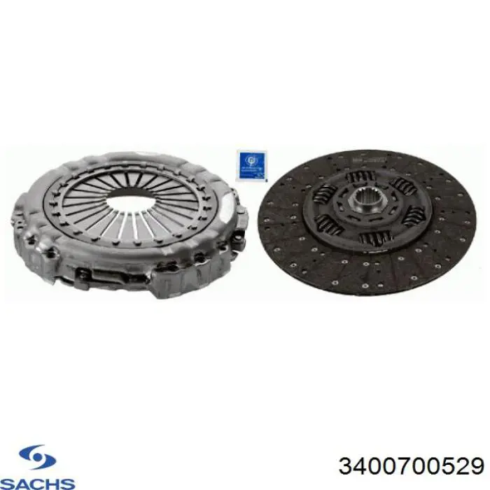 Купити 3400700563 Sachs Комплект зчеплення (диск, корзина, підшипник)