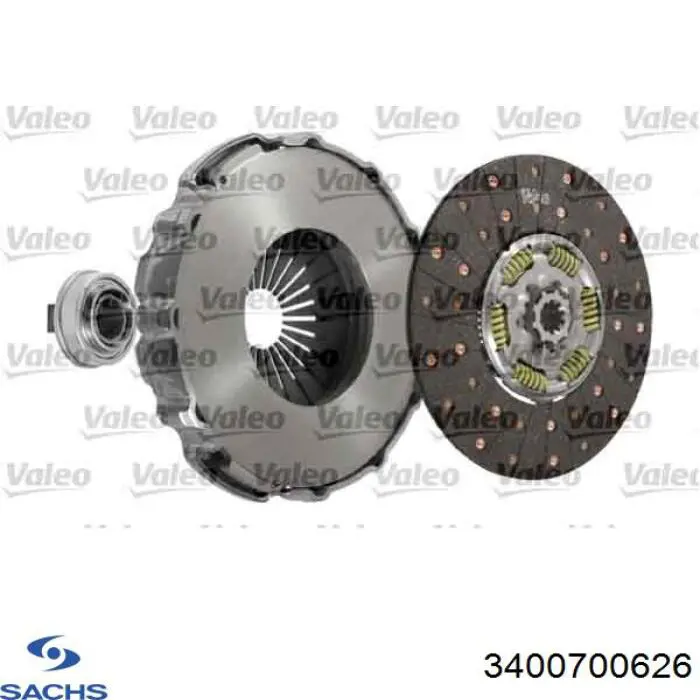 3400700626 Sachs Зчеплення в зборі