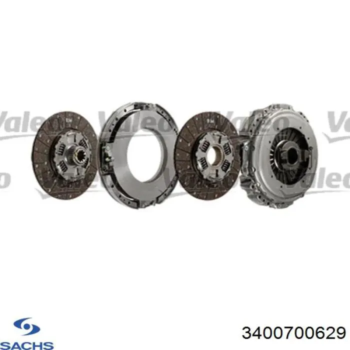 Зчеплення 3400700704 Sachs