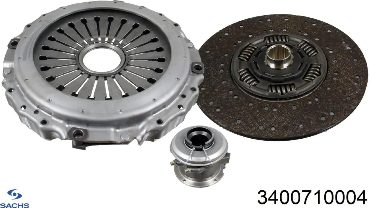3400710004 Sachs Зчеплення в зборі