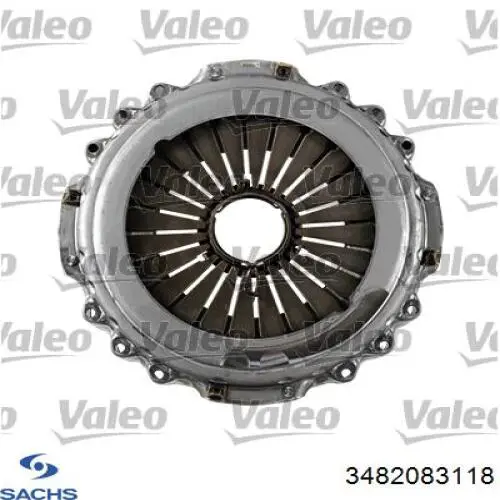 Пелюстковий кошик зчеплення Sachs 3482083118 ціна, від 85.34 USD