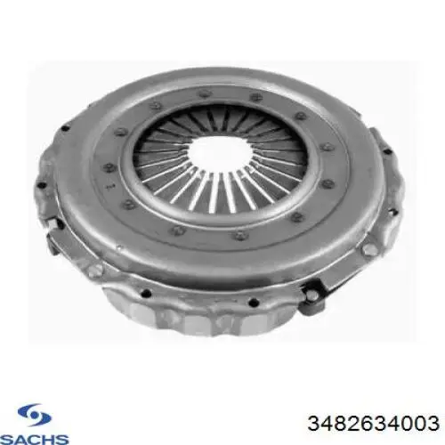 Пелюстковий кошик зчеплення Sachs 3482634003 ціна, від 406.60 USD