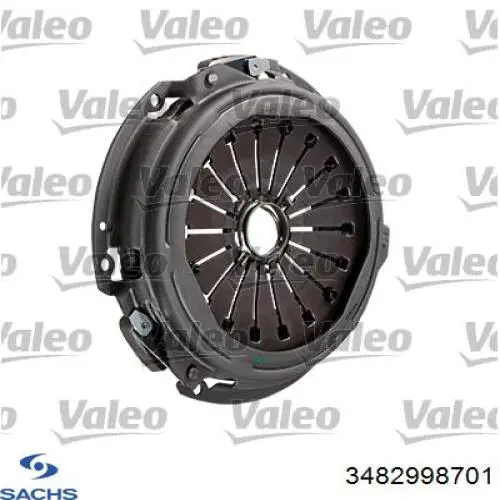 3482998701 Sachs Натискний диск зчеплення