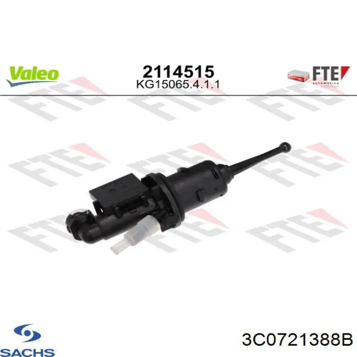 ГЦЗ Sachs 3C0721388B ціна, від 41.10 USD