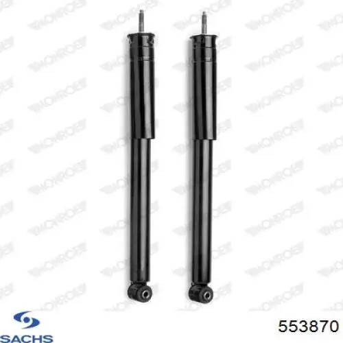 Амортизатор задній Sachs 553870 ціна, від 27.87 USD