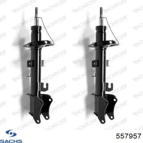 Купити 557957 Sachs Стійка амортизатора задня