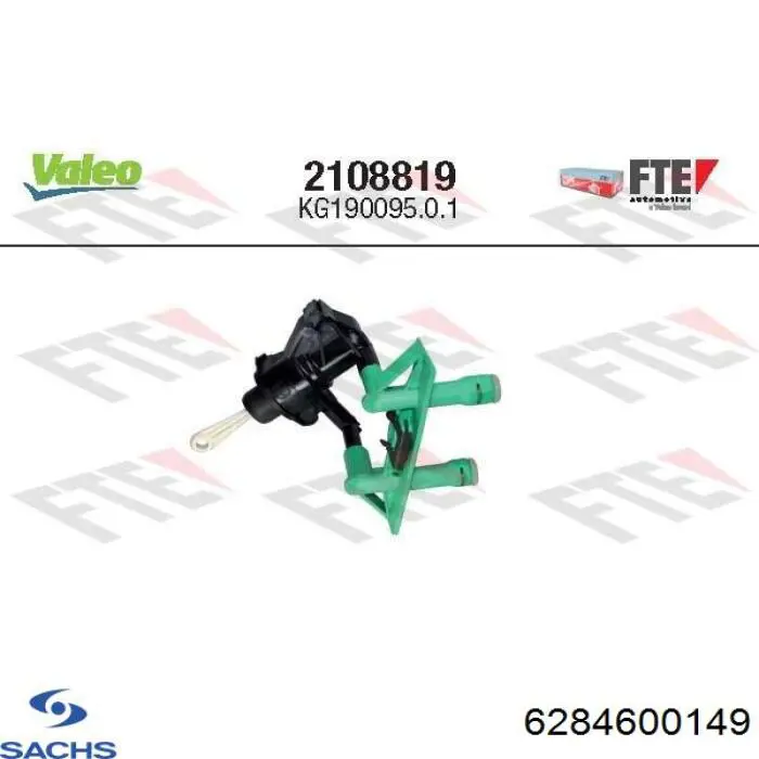 ГЦЗ Sachs 6284600149 ціна, від 41.91 USD