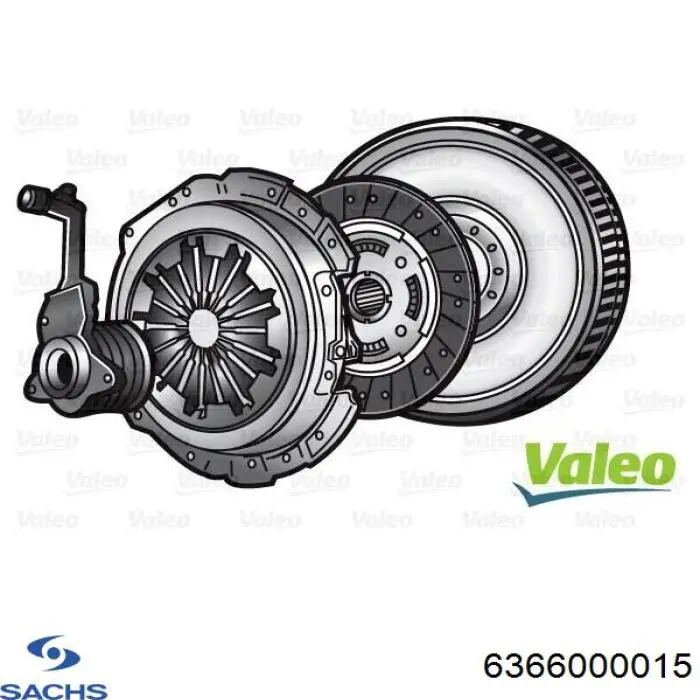 Купити 6366000015 Sachs Маховик із зубчастим ободом в зборі