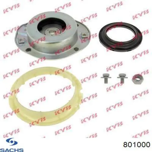 Підшипник опорний амортизатора, переднього 801000 Sachs