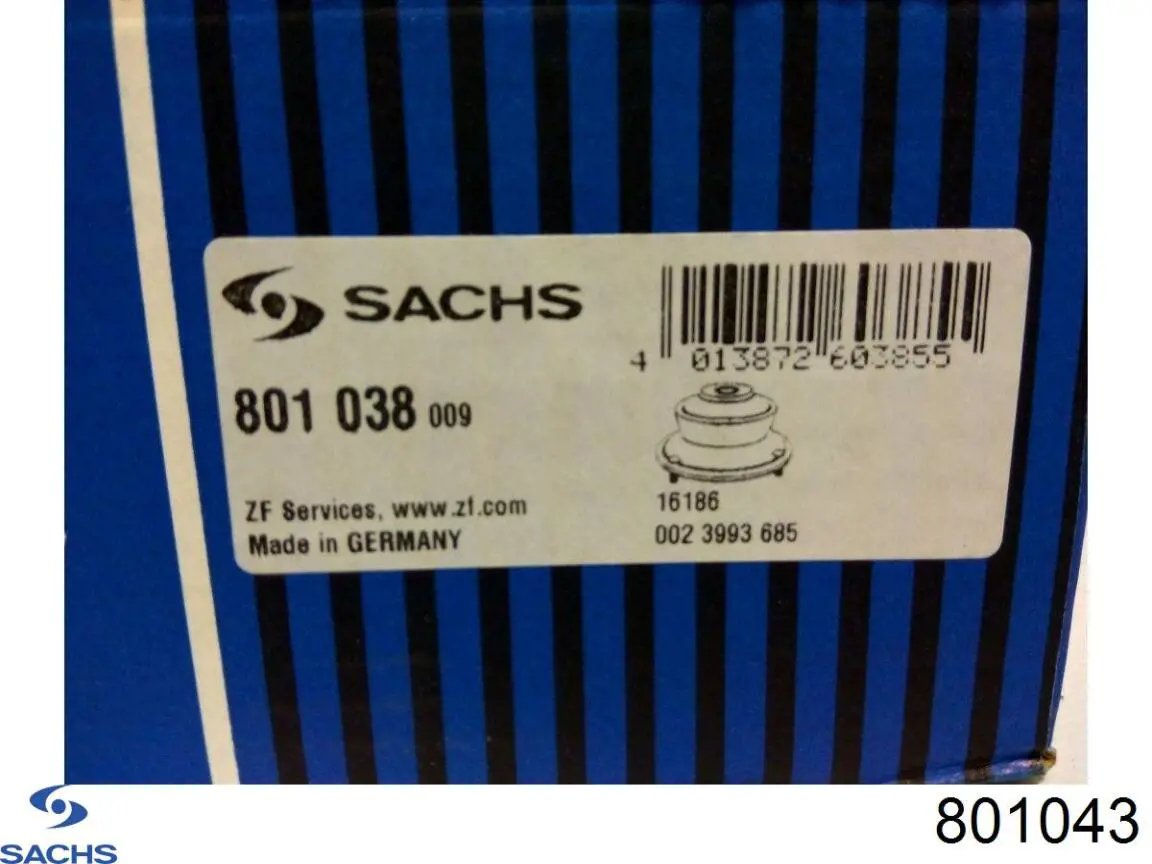 Купити 801043 Sachs Підшипник опорний амортизатора, переднього