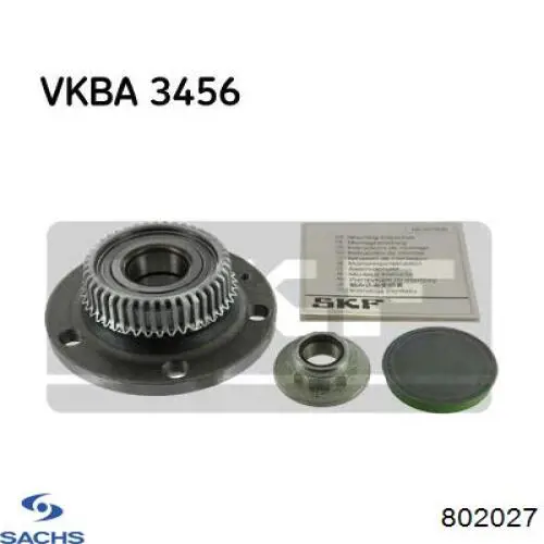 Купити 802027 Sachs Опора амортизатора переднього