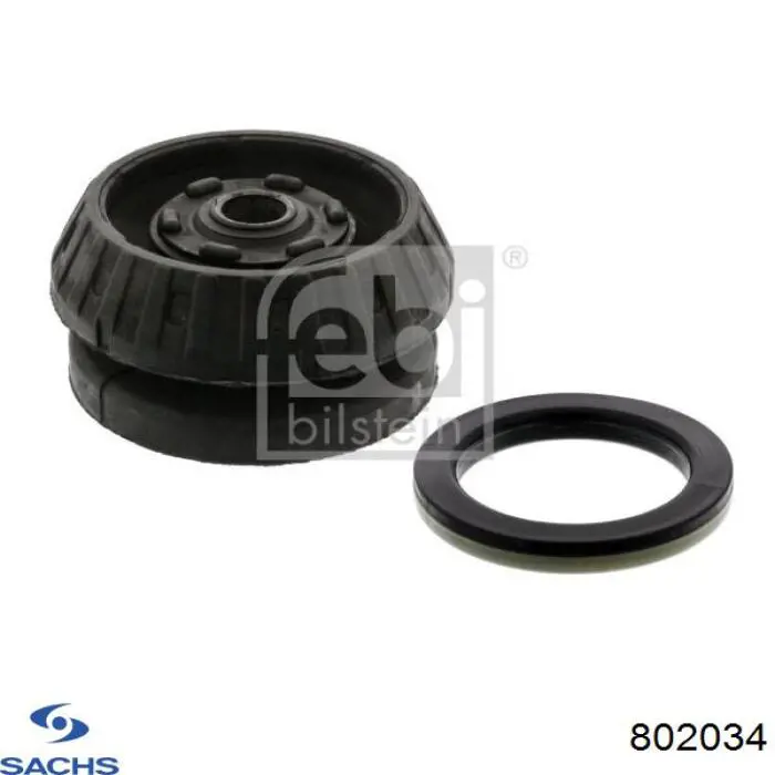 Опора стійки амортизатора переднього Sachs 802034 ціна, від 22.27 USD