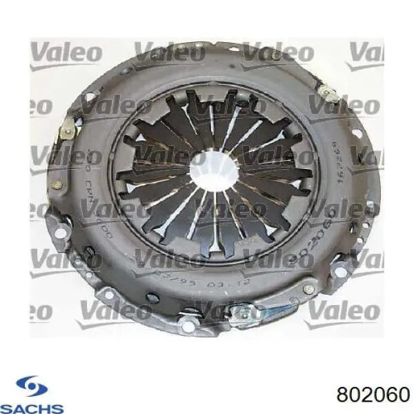 Опора амортизатора заднього 802060 Sachs