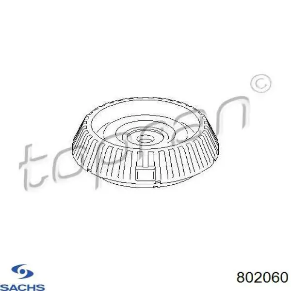Купити 802060 Sachs Опора амортизатора заднього