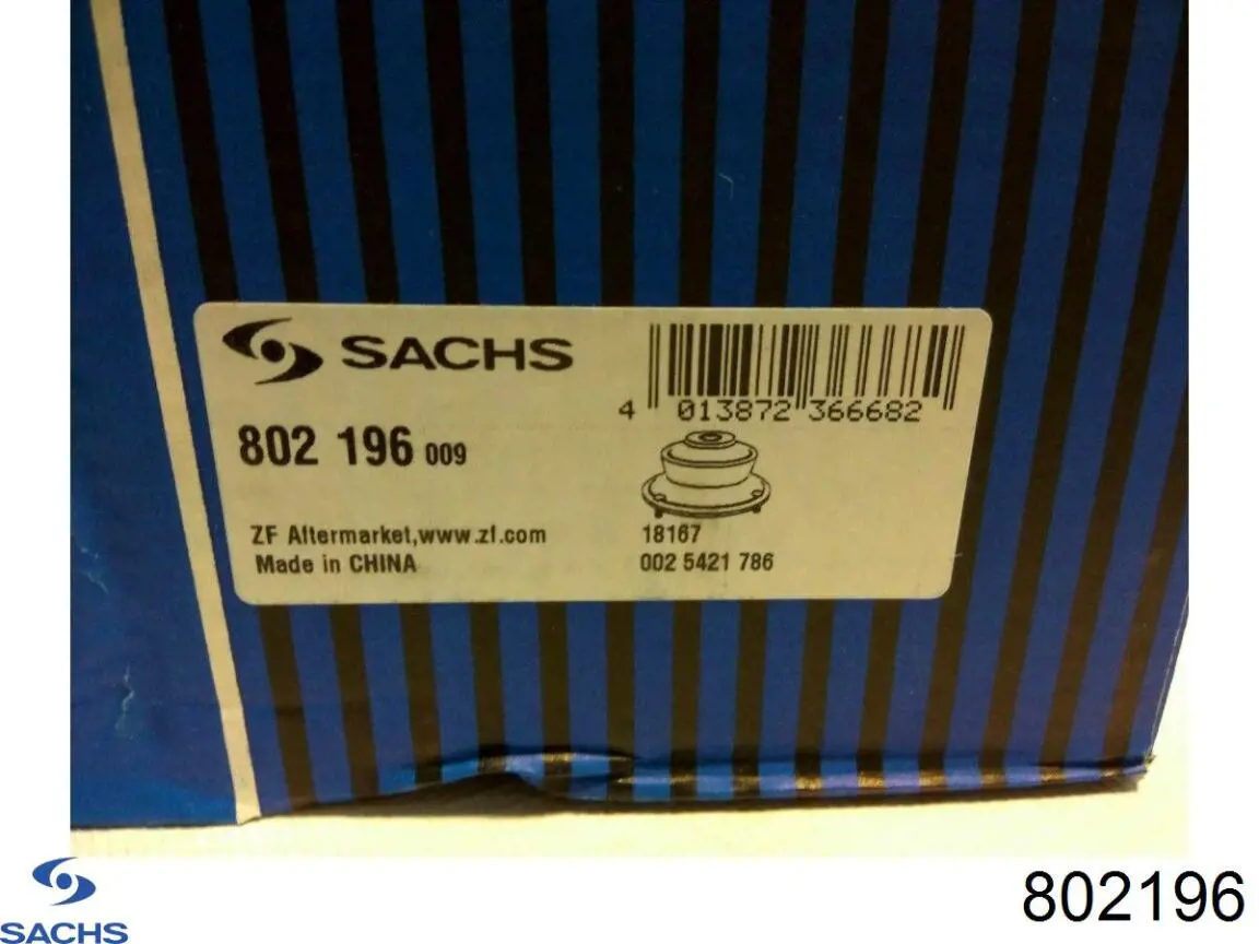 Купити 802196 Sachs Опора амортизатора заднього
