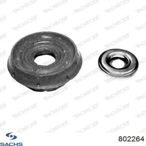 Опора стійки амортизатора переднього Sachs 802264 ціна, від 13.69 USD