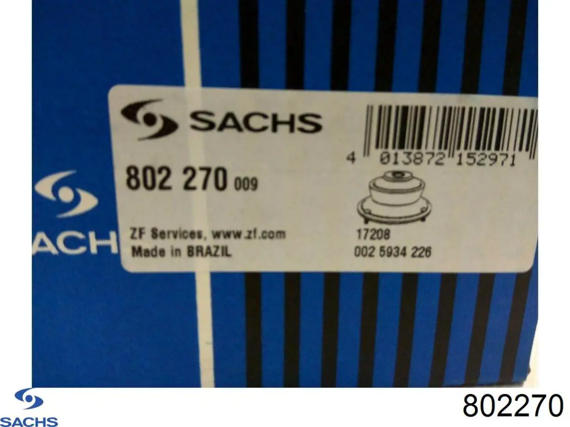 Купити 802270 Sachs Опора амортизатора переднього