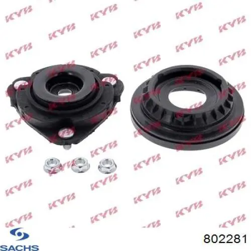 Подушка амортизатора переднього Sachs 802281