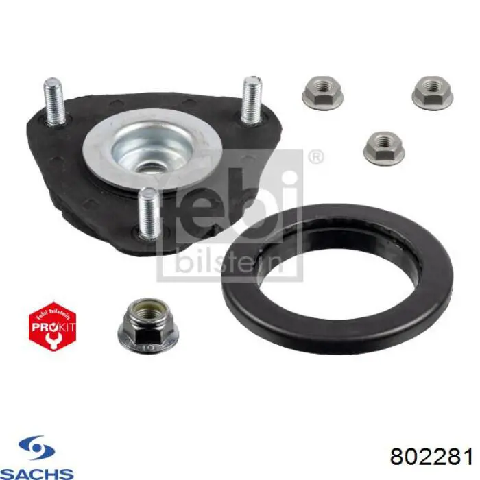 Опора амортизатора переднього 802281 Sachs