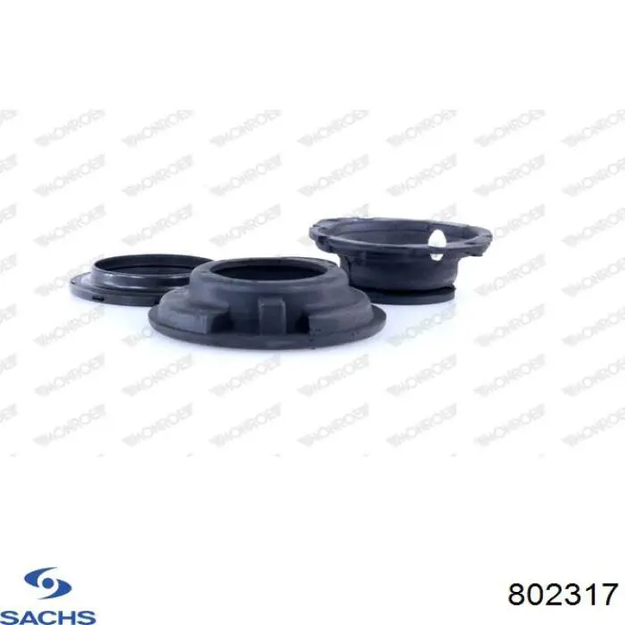 Опора стійки амортизатора переднього Sachs 802317 ціна, від 42.83 USD