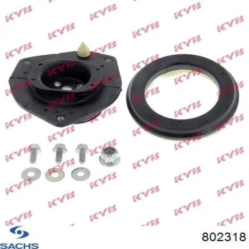 Опора стійки амортизатора переднього Sachs 802318 ціна, від 54.66 USD