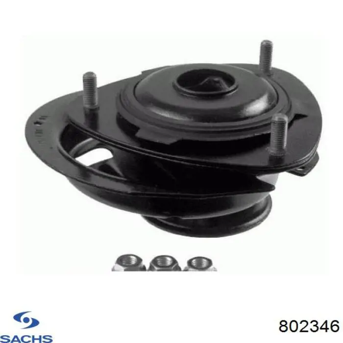 Купити 802346 Sachs Опора амортизатора заднього, лівого