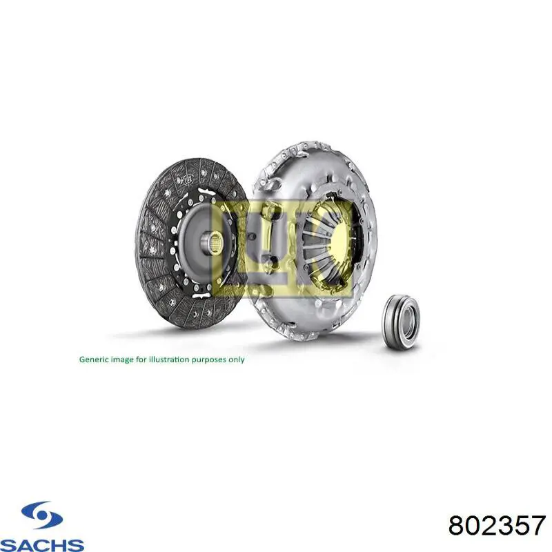 Опора амортизатора заднього, правого 802357 Sachs