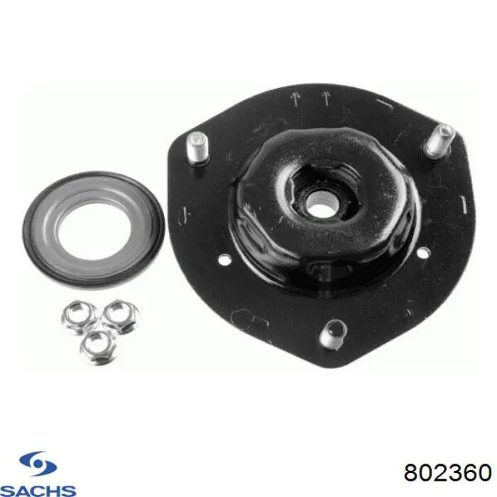 Опора стійки амортизатора переднього Sachs 802360 ціна, від 23.82 USD