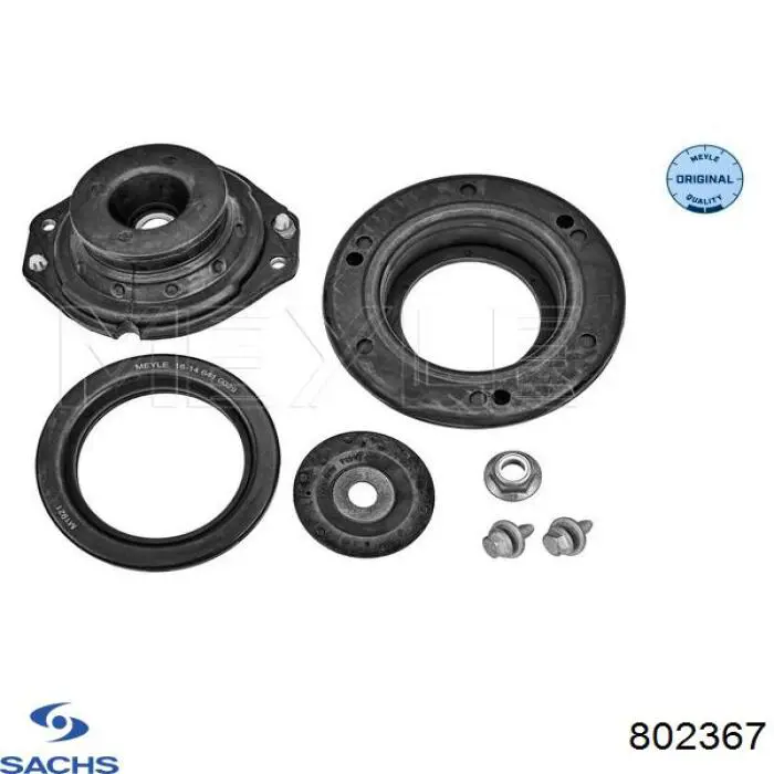 Опора стійки амортизатора переднього Sachs 802367 ціна, від 35.49 USD