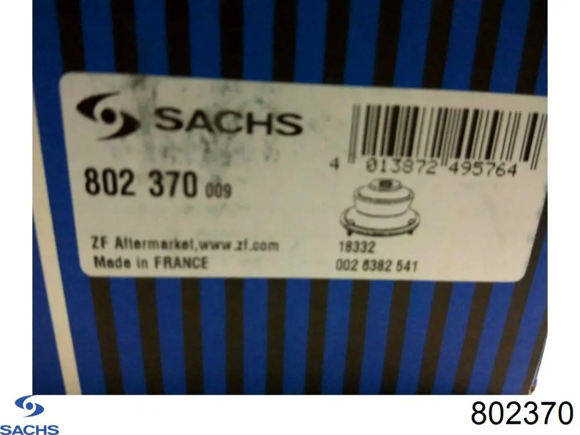 802370 Sachs опора амортизатора заднього