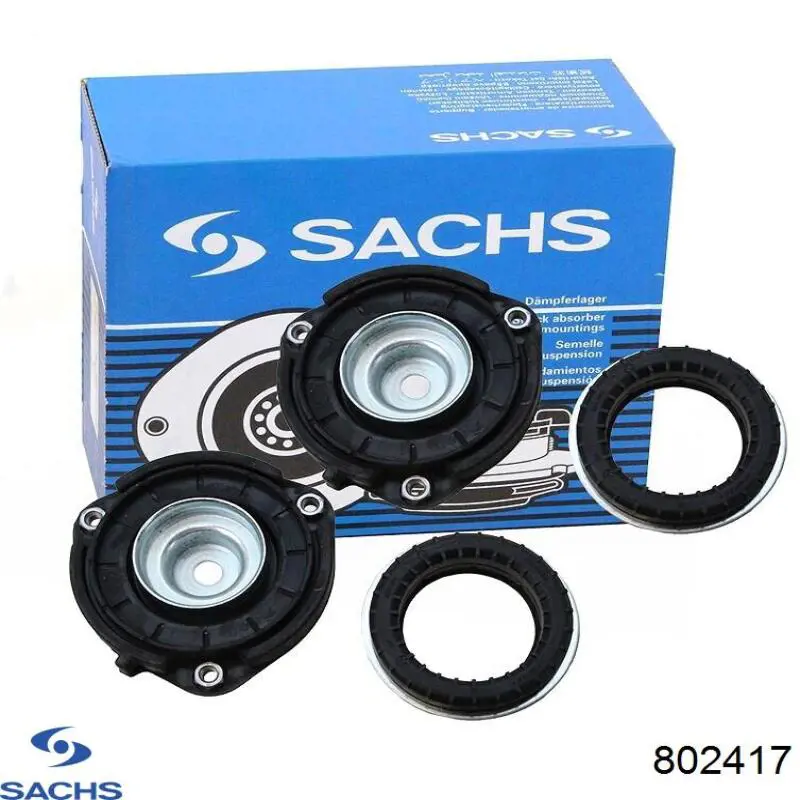 Опора стійки амортизатора переднього Sachs 802417 ціна, від 27.96 USD