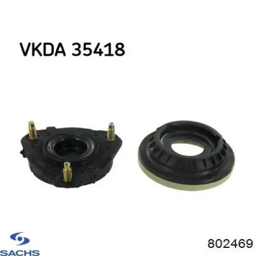 Опора стійки амортизатора переднього Sachs 802469 ціна, від 18.67 USD