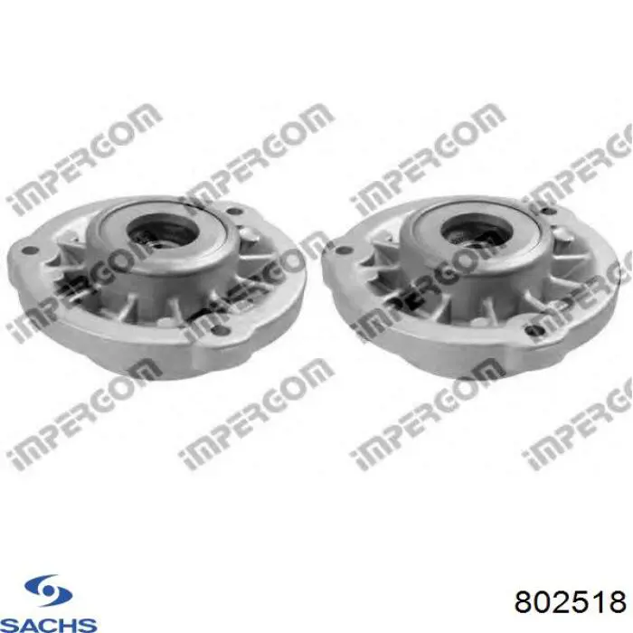 Подушка амортизатора переднього Sachs 802518