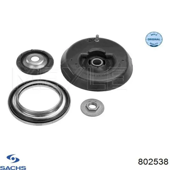 Опора стійки амортизатора переднього Sachs 802538 ціна, від 22.93 USD