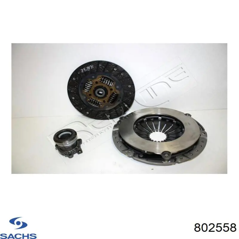 Подушка амортизатора переднього Sachs 802558